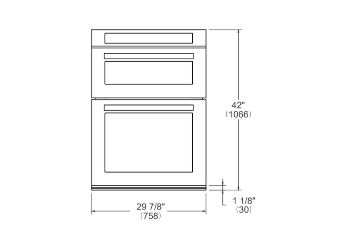 Bertazzoni Pro Series 30" Electric Speed Oven Combination with Steam, Self-Clean