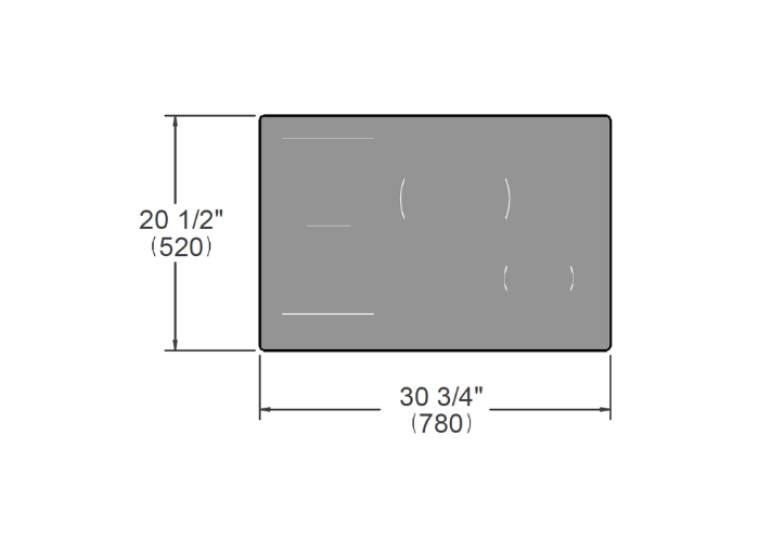 Bertazzoni Professional Series 30'' Induction Cooktop with TFT Display Interface