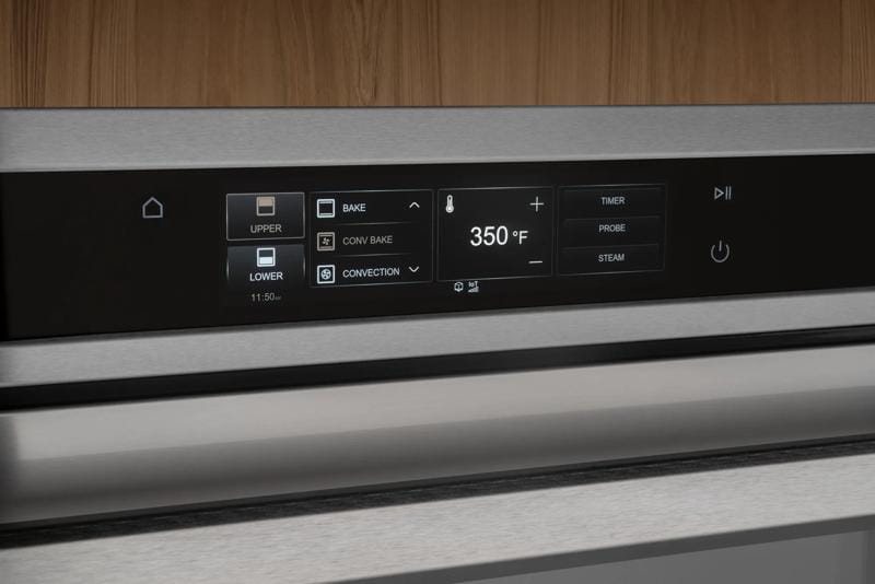 Bertazzoni Professional Series 30" Self Clean Electric Double Oven Combination with Steam