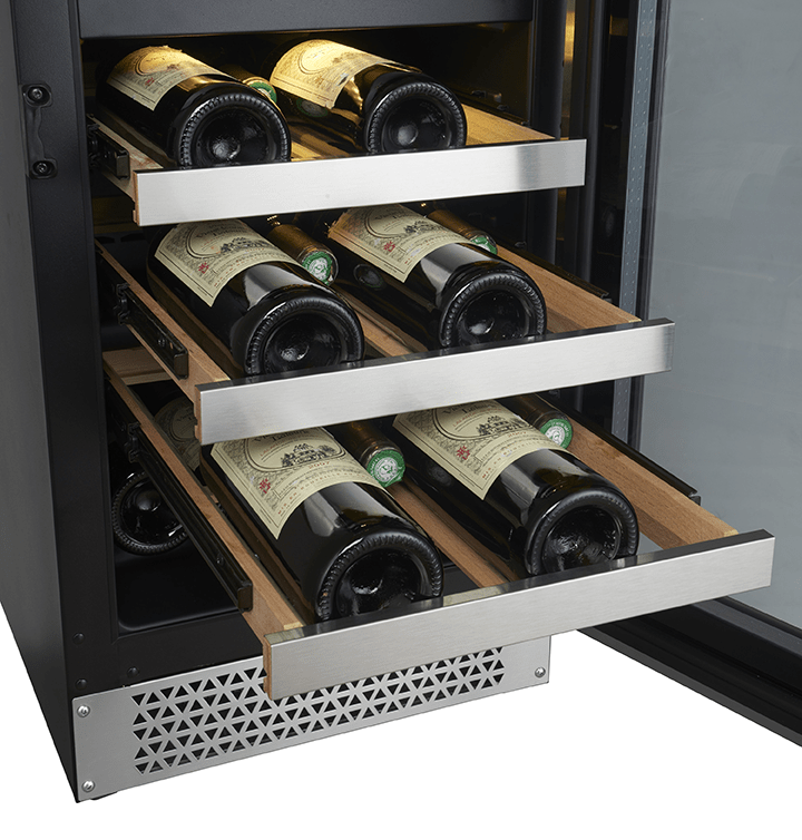 Cavavin Vinoa 15" Wine Fridge with 24 Bottles Capacity V-024WDZ Wine Coolers V-024WDZ Luxury Appliances Direct