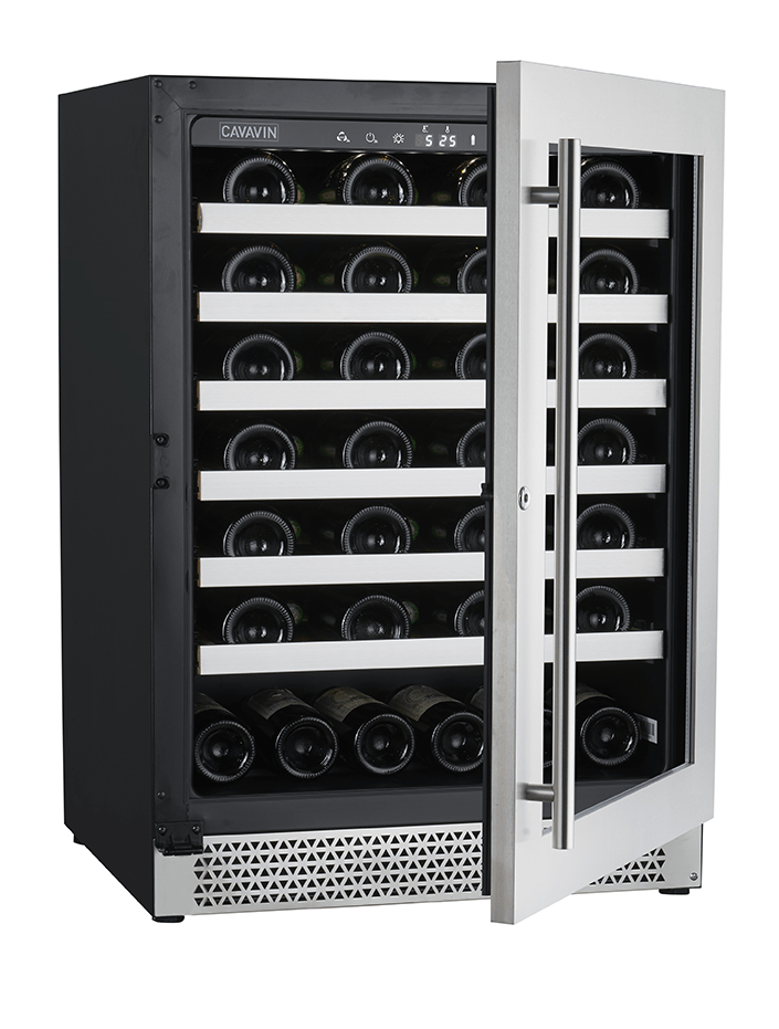 Cavavin Vinoa 24" Wine Fridge with 48 Bottles Capacity V-048WSZ Wine Coolers V-048WSZ Luxury Appliances Direct