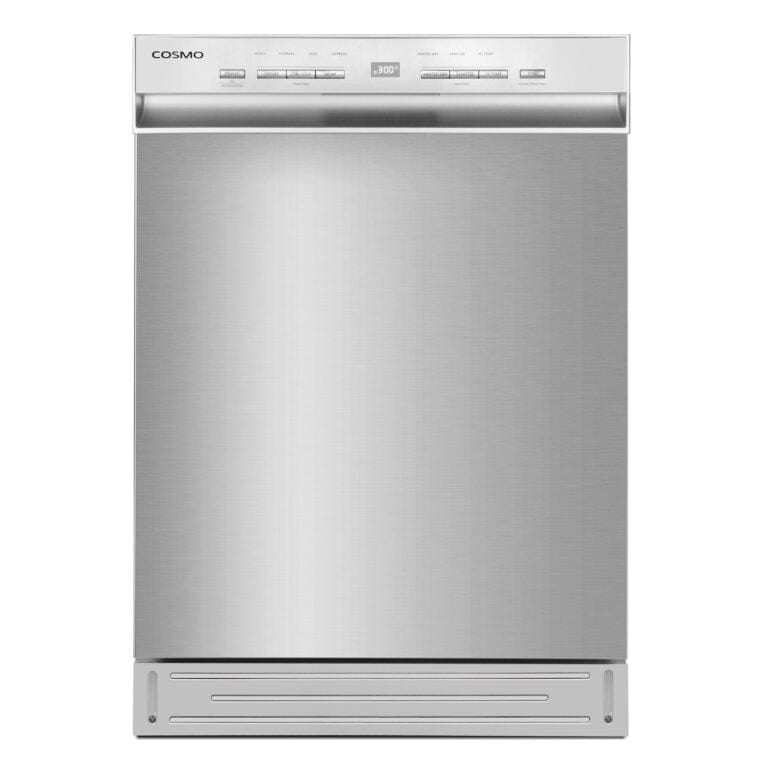 Cosmo 24-inch Front Control Built-In Tall Tub Dishwasher COS-DWD24FBR Dishwasher COS-DWD24FBR Luxury Appliances Direct