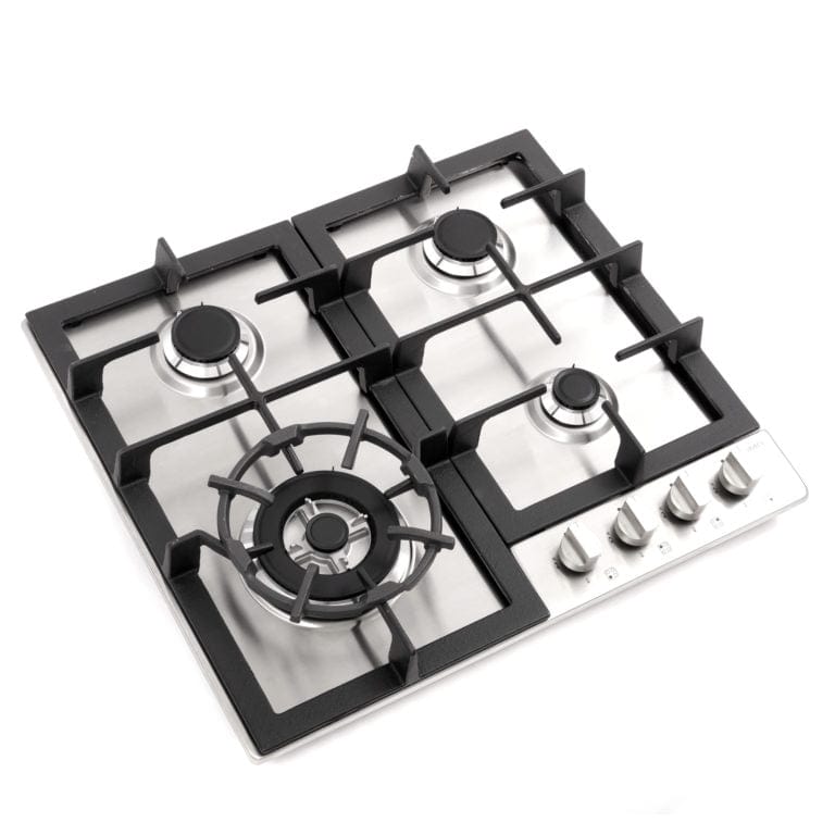 Cosmo 24-inch Gas Cooktop with 4 Sealed Burners COS-640STX-E Cooktop COS-640STX-E Luxury Appliances Direct