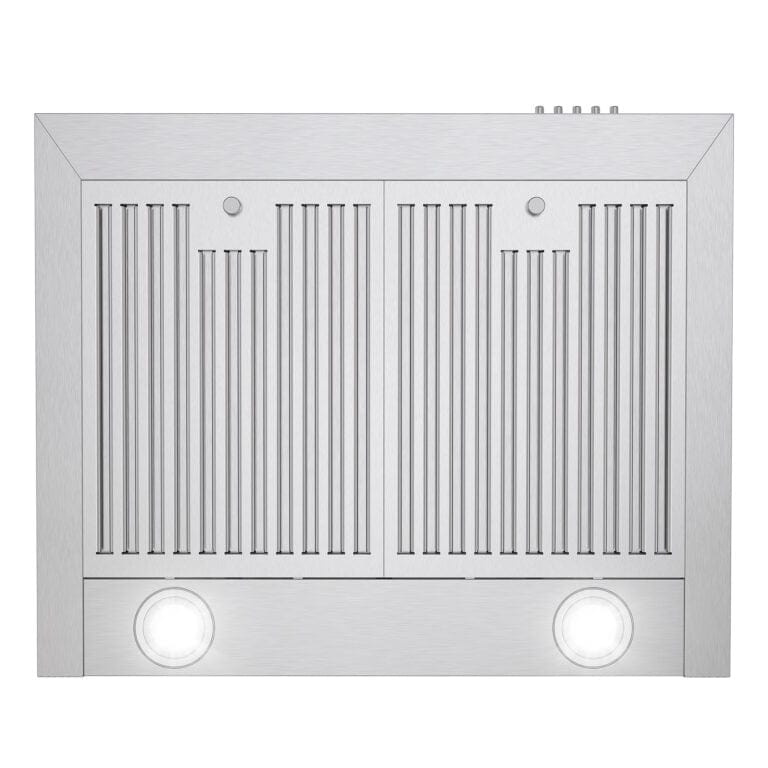 Cosmo 24-inch Wall Mount Range Hood with Push Controls COS-6324EWH Range Hood COS-6324EWH Luxury Appliances Direct