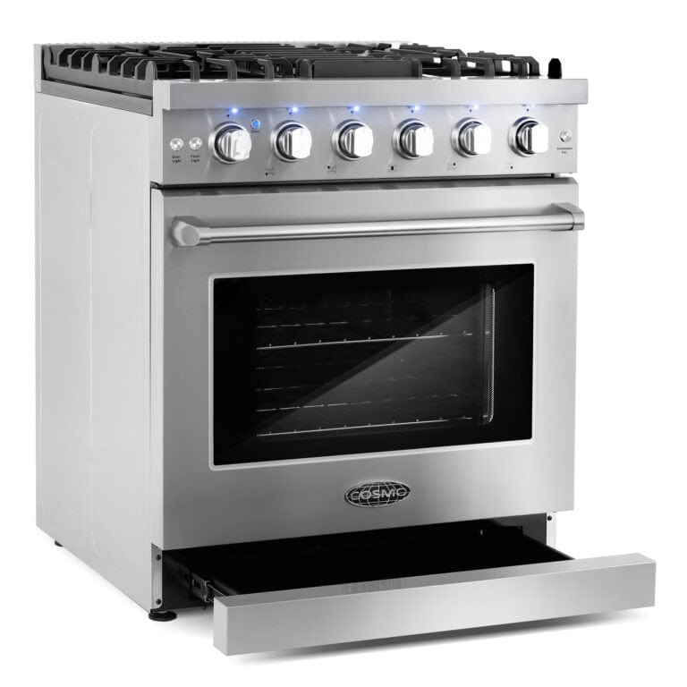 Cosmo 30-inch 4.5 cu. ft. Slide-In Freestanding Gas Range COS-EPGR304 Range COS-EPGR304 Luxury Appliances Direct