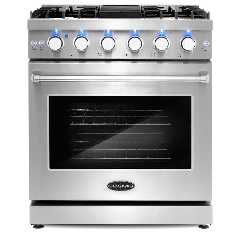 Cosmo 30-inch 4.5 cu. ft. Slide-In Freestanding Gas Range COS-EPGR304 Range COS-EPGR304 Luxury Appliances Direct