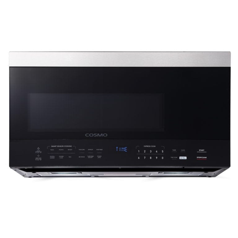 Cosmo 30-inch Over the Range Microwave with Vent Fan COS-3016ORM1SS Microwave COS-3016ORM1SS Luxury Appliances Direct