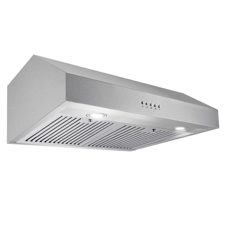 Cosmo 30-inch Under Cabinet Range Hood with Push Button Controls UC30 Range Hood UC30 Luxury Appliances Direct