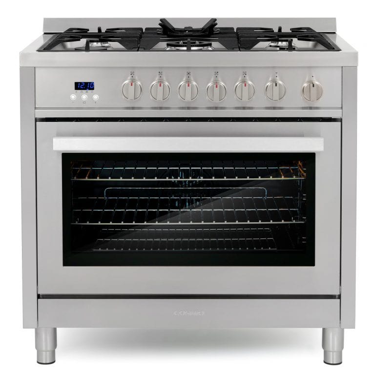 Cosmo 36-inch 3.8 cu. ft. Single Oven Gas Range COS-965AGFC Range COS-965AGFC Luxury Appliances Direct