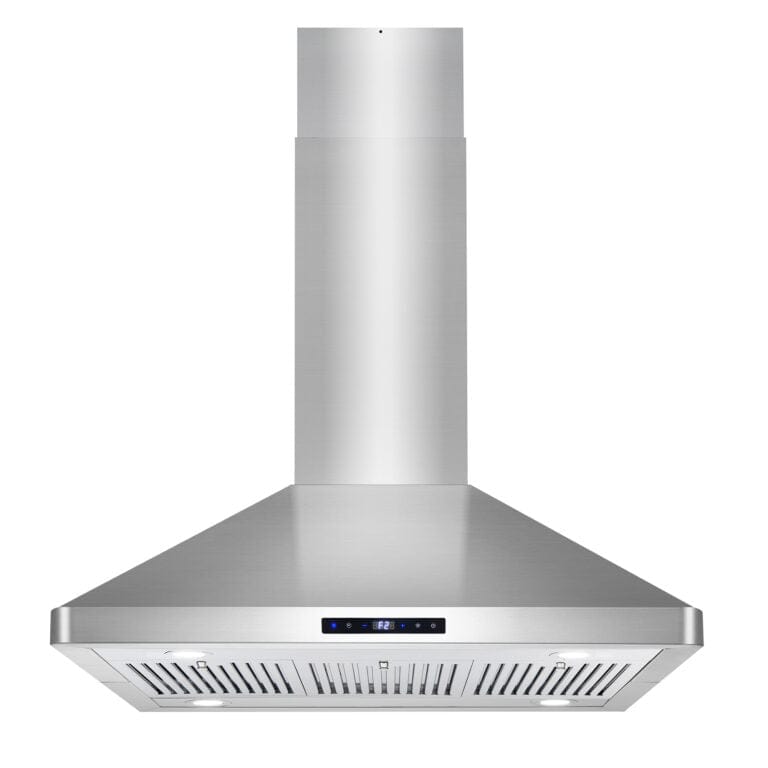 Cosmo 36-inch Island Range Hood with Digital Touch Control COS-63ISS90 Range Hood COS-63ISS90 Luxury Appliances Direct