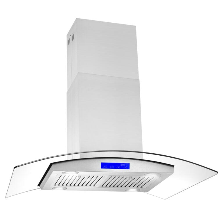 Cosmo 36-inch Island Range Hood with Touch Control COS-668ICS900 Range Hood COS-668ICS900 Luxury Appliances Direct