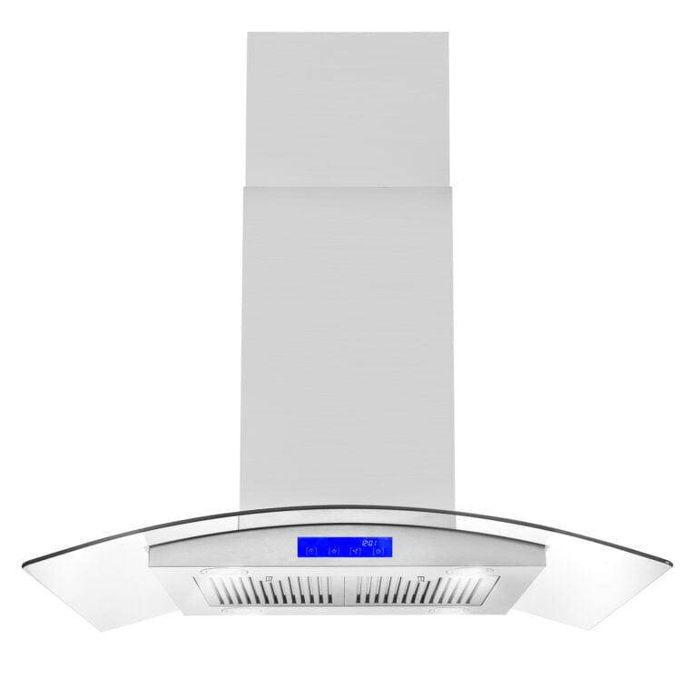 Cosmo 36-inch Island Range Hood with Touch Control COS-668ICS900 Range Hood COS-668ICS900 Luxury Appliances Direct