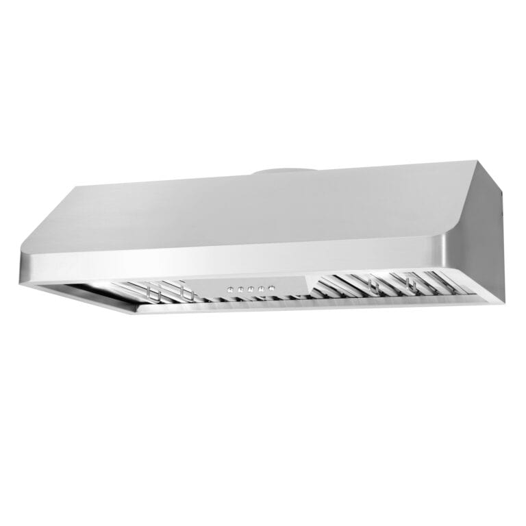 Cosmo 36-inch Under Cabinet Range Hood with Push Controls COS-QB90 Range Hood COS-QB90 Luxury Appliances Direct