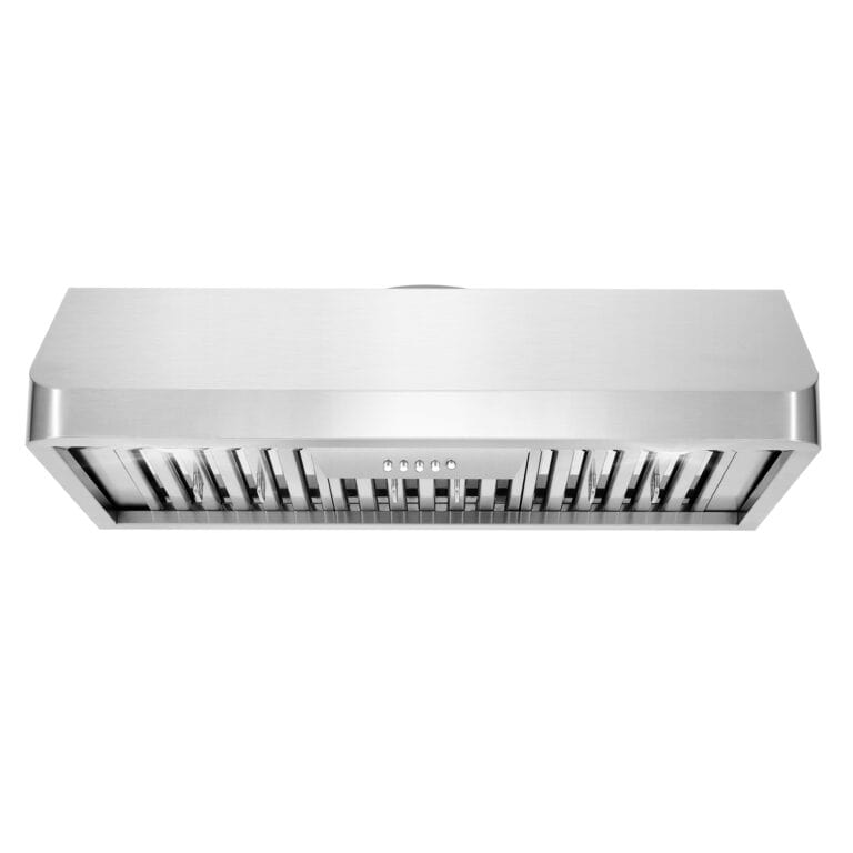 Cosmo 36-inch Under Cabinet Range Hood with Push Controls COS-QB90 Range Hood COS-QB90 Luxury Appliances Direct