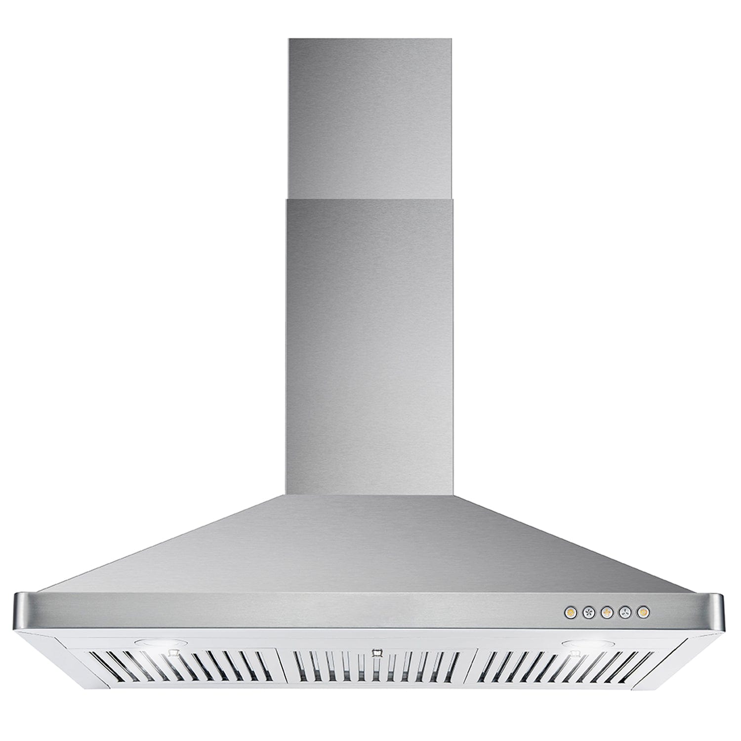 Cosmo 36-inch Wall Mount Range Hood with Push Control COS-63190-DL Range Hood COS-63190-DL Luxury Appliances Direct