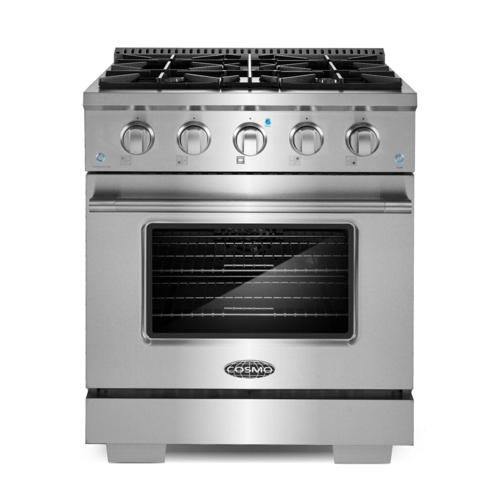 Cosmo Commercial 30-inch Gas Range in Stainless Steel COS-GRP304 Range COS-GRP304 Luxury Appliances Direct