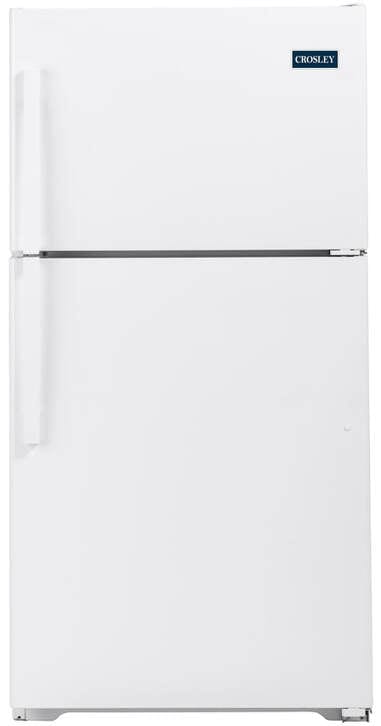 Crosley 20.8 Cubic Feet With Glass Shelves Refrigerator XRS22 Refrigerators XRS22KGAWW Luxury Appliances Direct