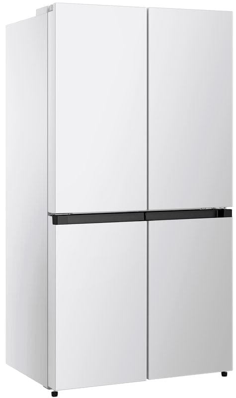 Crosley 21.6 Cubic Feet 4 Door Counter Depth Refrigerator-Freezer CRQN2215 Refrigerators CRQN2215AW Luxury Appliances Direct