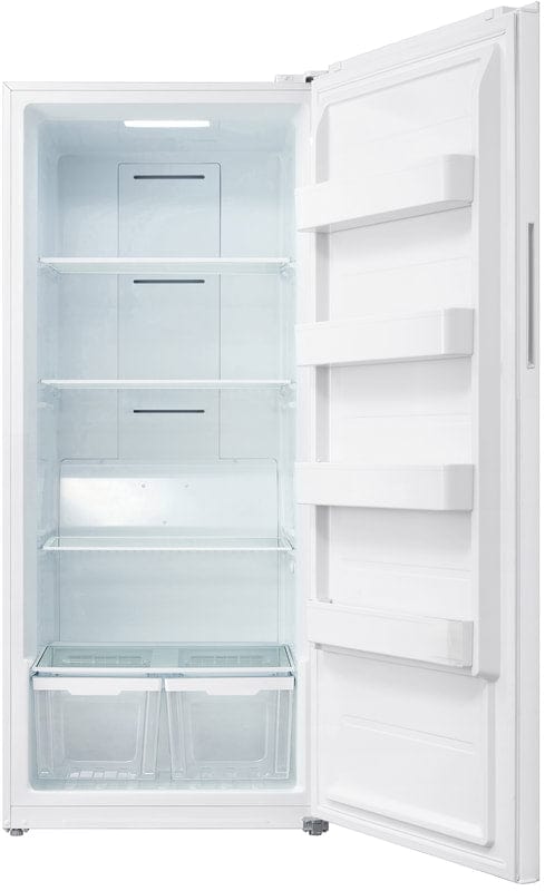 Crosley 21 Cubic Feet White Upright Freezer VFUM21UW Freezers VFUM21UW Luxury Appliances Direct