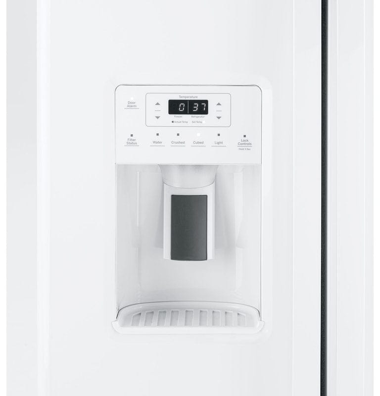Crosley 23 Cubic Feet Side By Side Refrigerator XSS23 Refrigerators Luxury Appliances Direct
