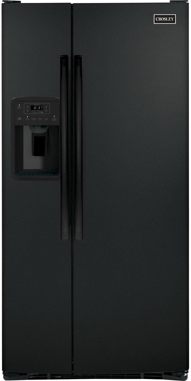 Crosley 23 Cubic Feet Side By Side Refrigerator XSS23 Refrigerators XSS23GGPBB Luxury Appliances Direct