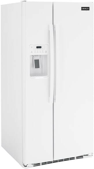 Crosley 25.3 Cubic Feet Side By Side Refrigerator XSS25 Refrigerators XSS25GGPWW Luxury Appliances Direct