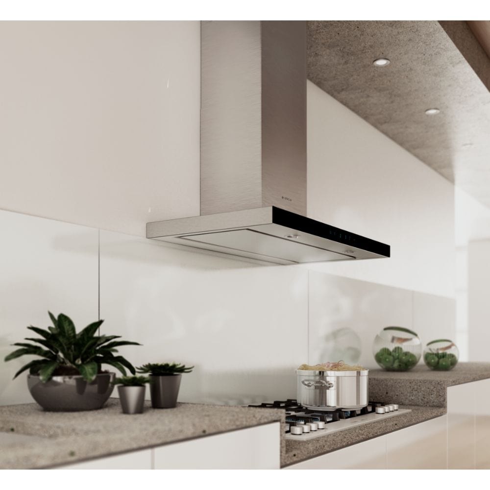 Elica 36 inch Lugano Series 600 CFM Wall Mount Range Hood ELG636S3 Range Hoods EMZ636S3 Luxury Appliances Direct