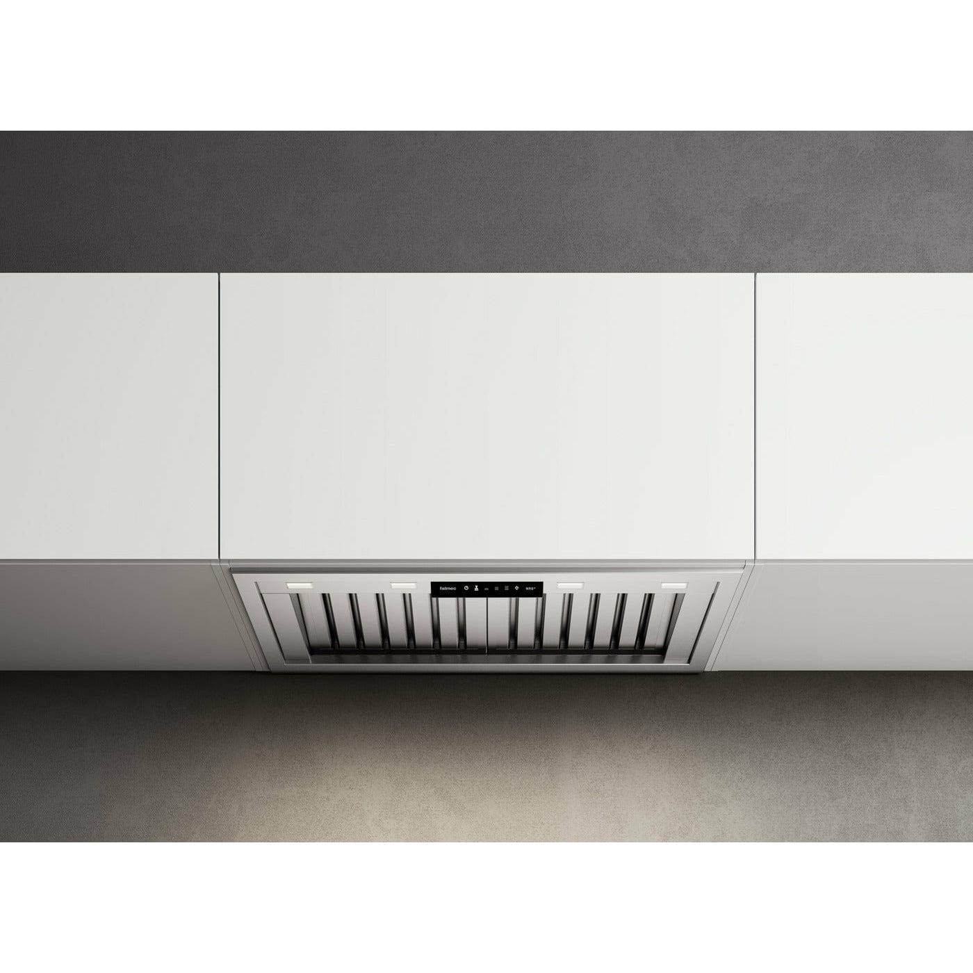 Falmec Massimo Pro 30"/76cm NRS Insert, 600 CFM NRS technology for a quieter kitchen, Touch control + 24 h function FNMAS30W6SS Range Hoods FNMAS30W6SS Luxury Appliances Direct
