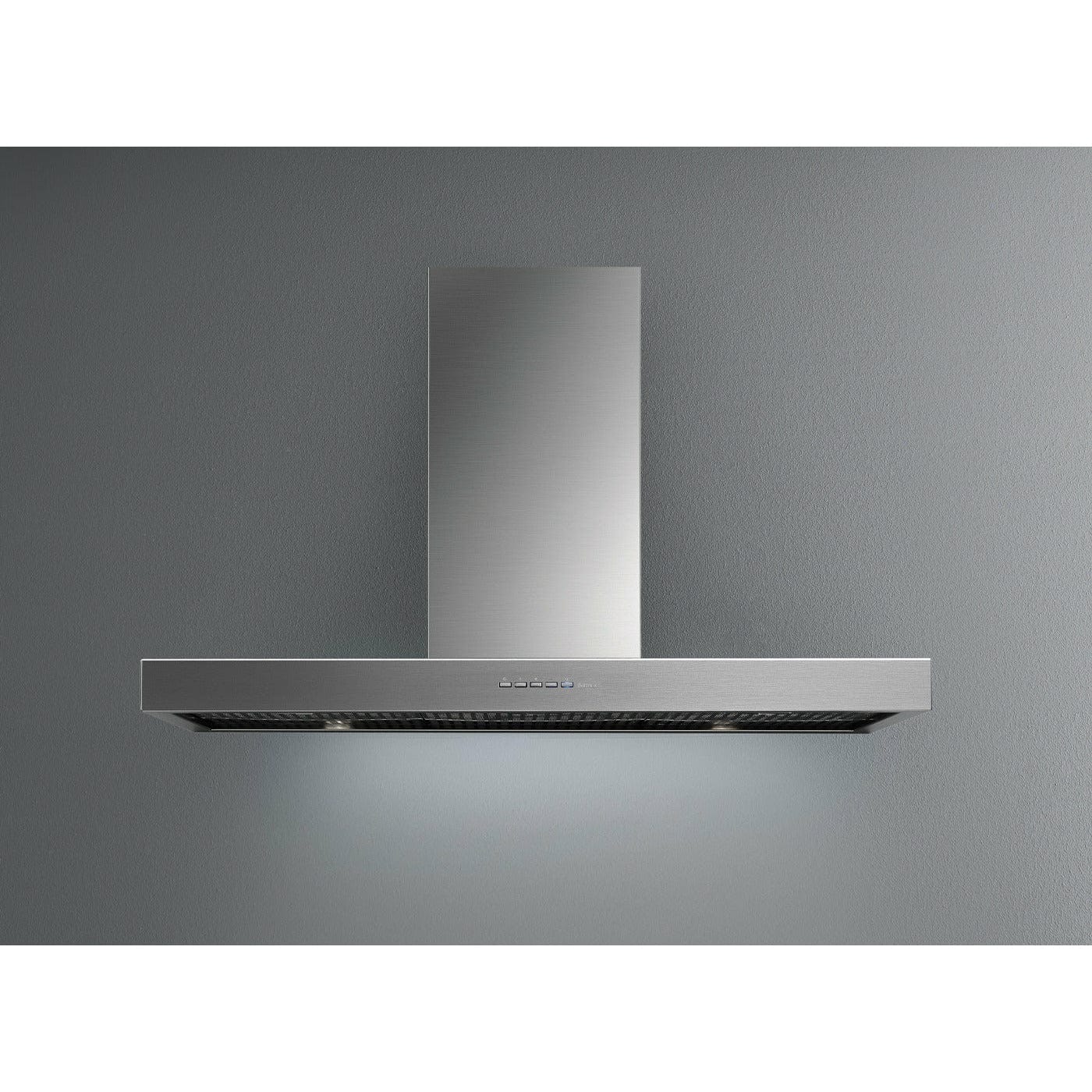 Falmec Mercurio XL Hood, 600 CFM with 4-Speed 600 CFM Motor, LED Lights, Electronic Controls, Washable Safe Baffle Filter, and AISI 304 Steel in Stainless Steel - FPMEX6SS-R Range Hoods FPMEX30W6SS-R Luxury Appliances Direct