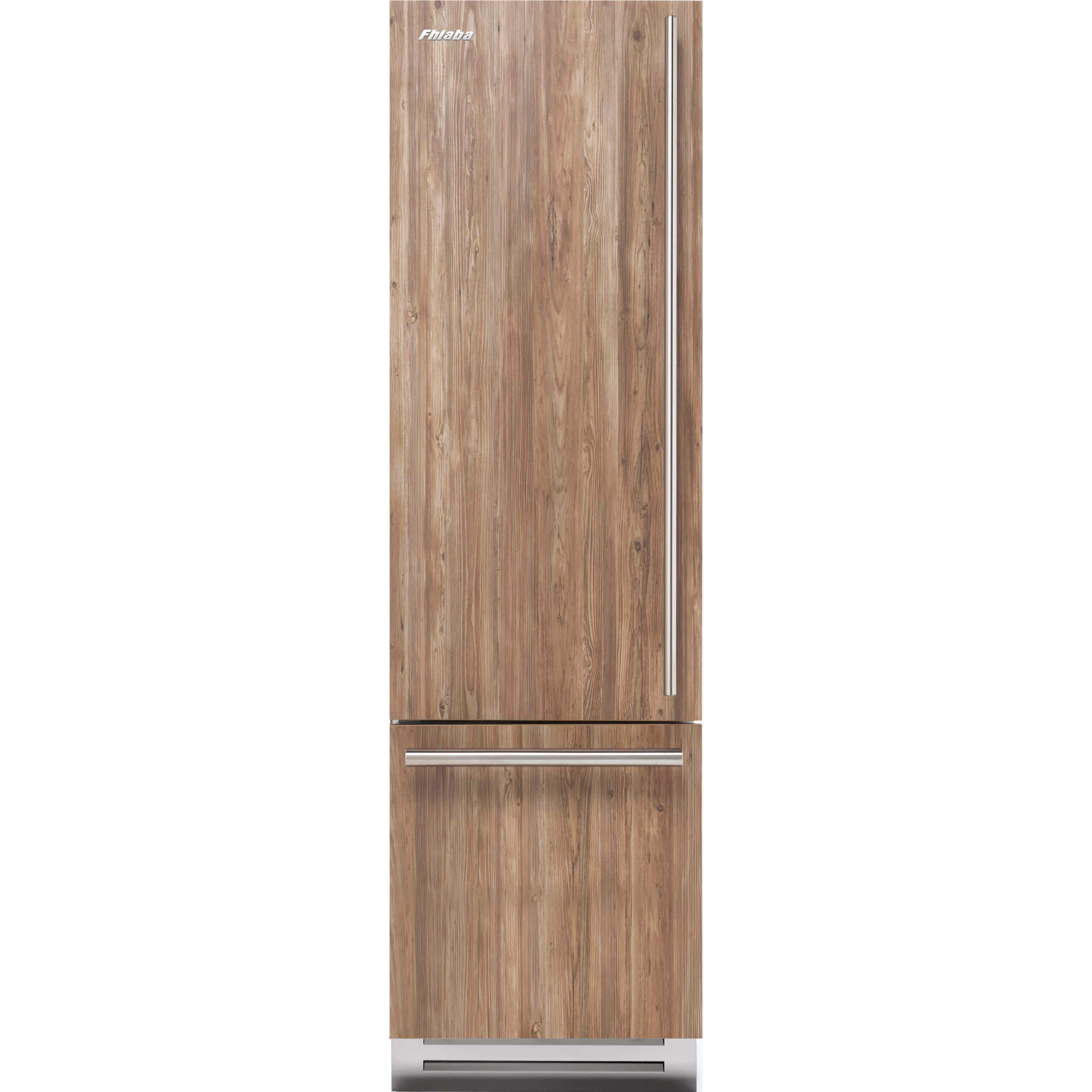 Fhiaba 24-inch, 11.58 cu. ft. Bottom Freezer Refrigerator FI24B-LO1 Refrigerators FI24BLO1 Luxury Appliances Direct