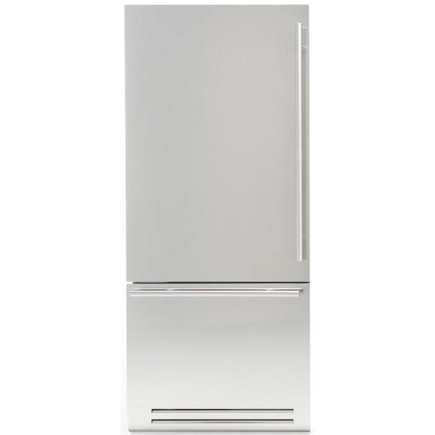 Fhiaba 36-inch, 18.5 cu.ft. Built-in Bottom Freezer Refrigerator with Interior Ice Maker FK36BI-LS1 Refrigerators FK36BILS1 Luxury Appliances Direct