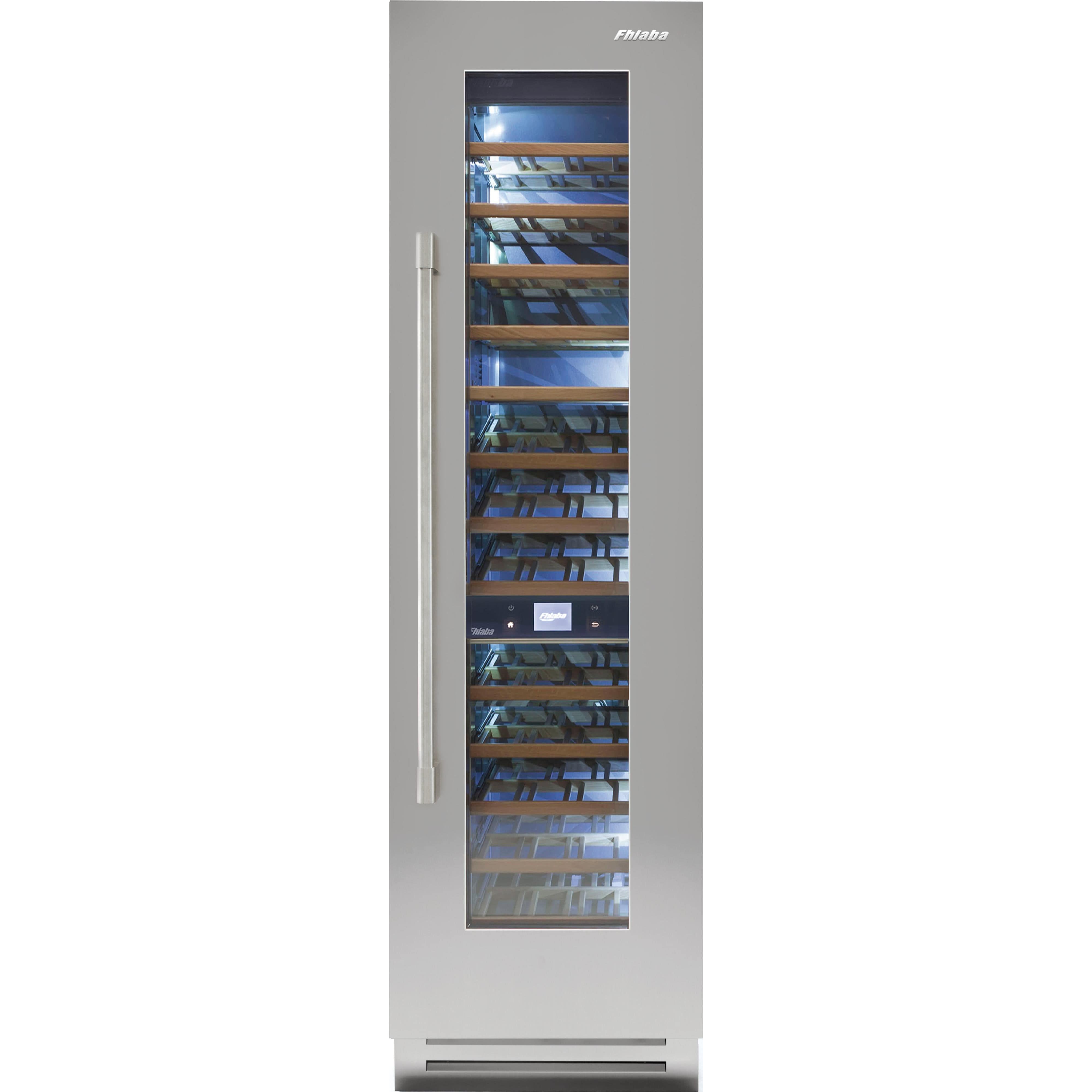 Fhiaba 78-Bottle Classic Series Wine Cellar with 2 Zones FK24WCC-RS2 Wine Storage FK24WCCRS2 Luxury Appliances Direct