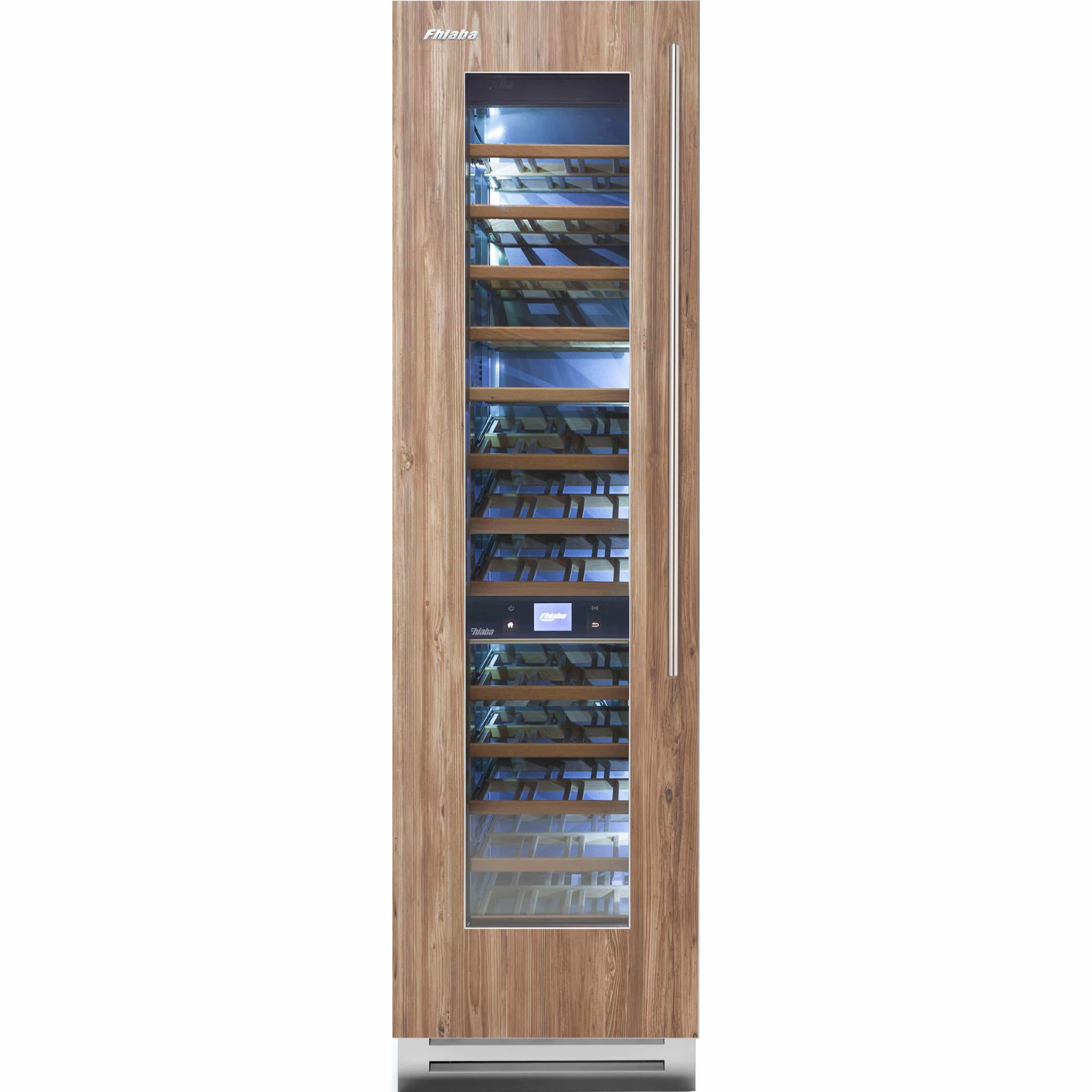 Fhiaba 78-Bottle Integrated Series Wine Cellar with Smart Touch TFT Display FI24WCC-LO2 Wine Storage FI24WCCLO2 Luxury Appliances Direct