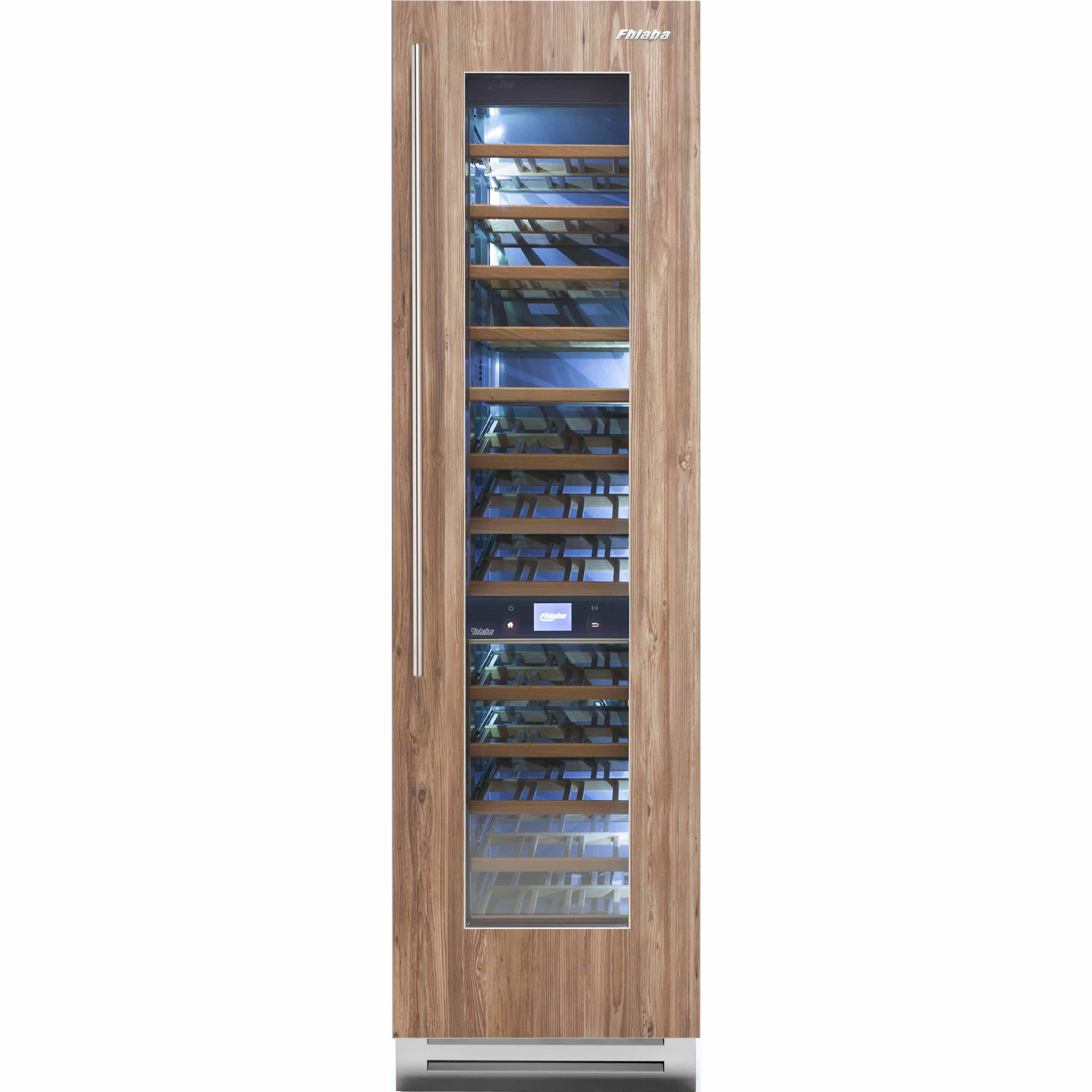 Fhiaba 78-Bottle Integrated Series Wine Cellar with Smart Touch TFT Display FI24WCC-RO2 Wine Storage FI24WCCRO2 Luxury Appliances Direct