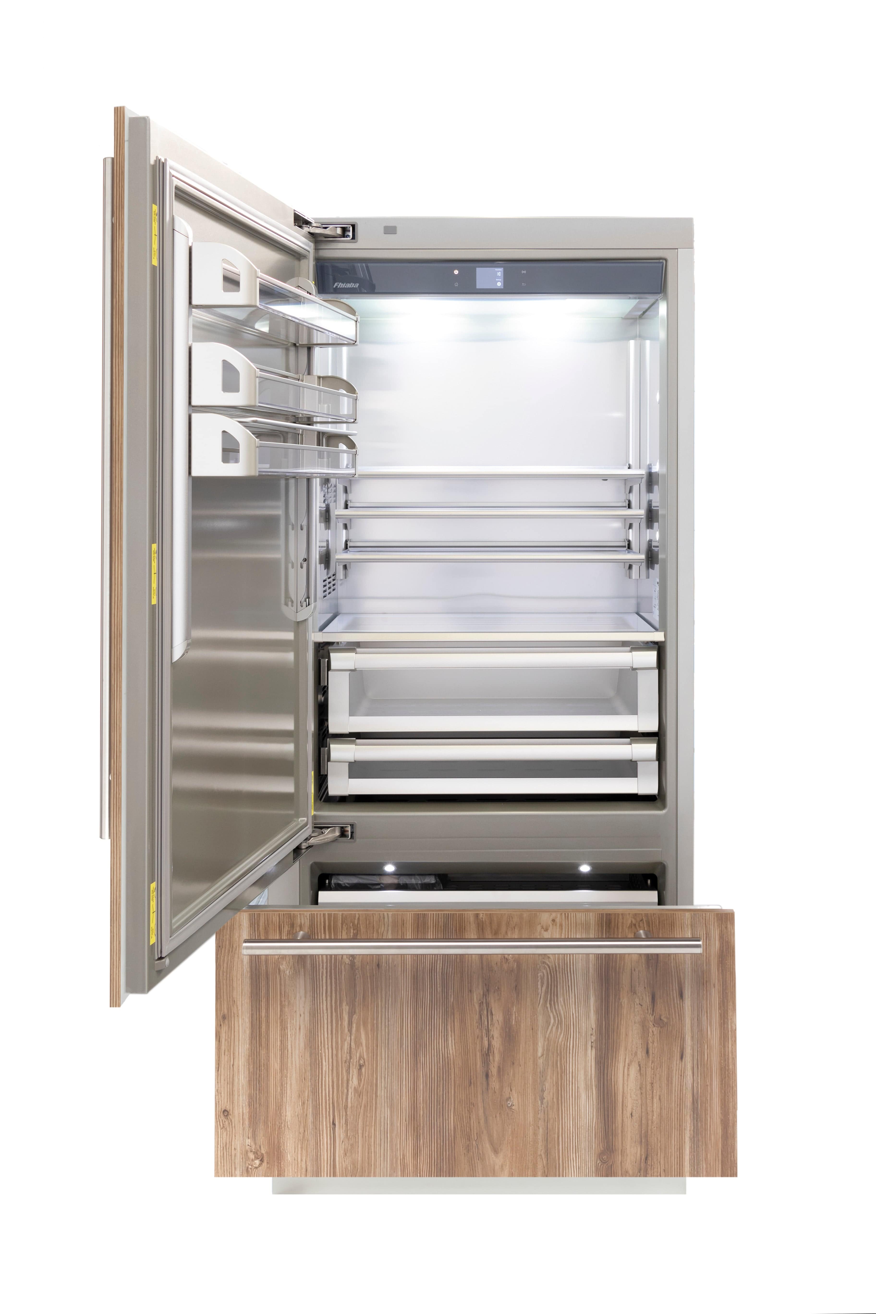 Fhiaba Intergrated 36" Panel Ready, Built-in Refrigerator FI36Bi Refrigerators FI36Bi-LOT Luxury Appliances Direct