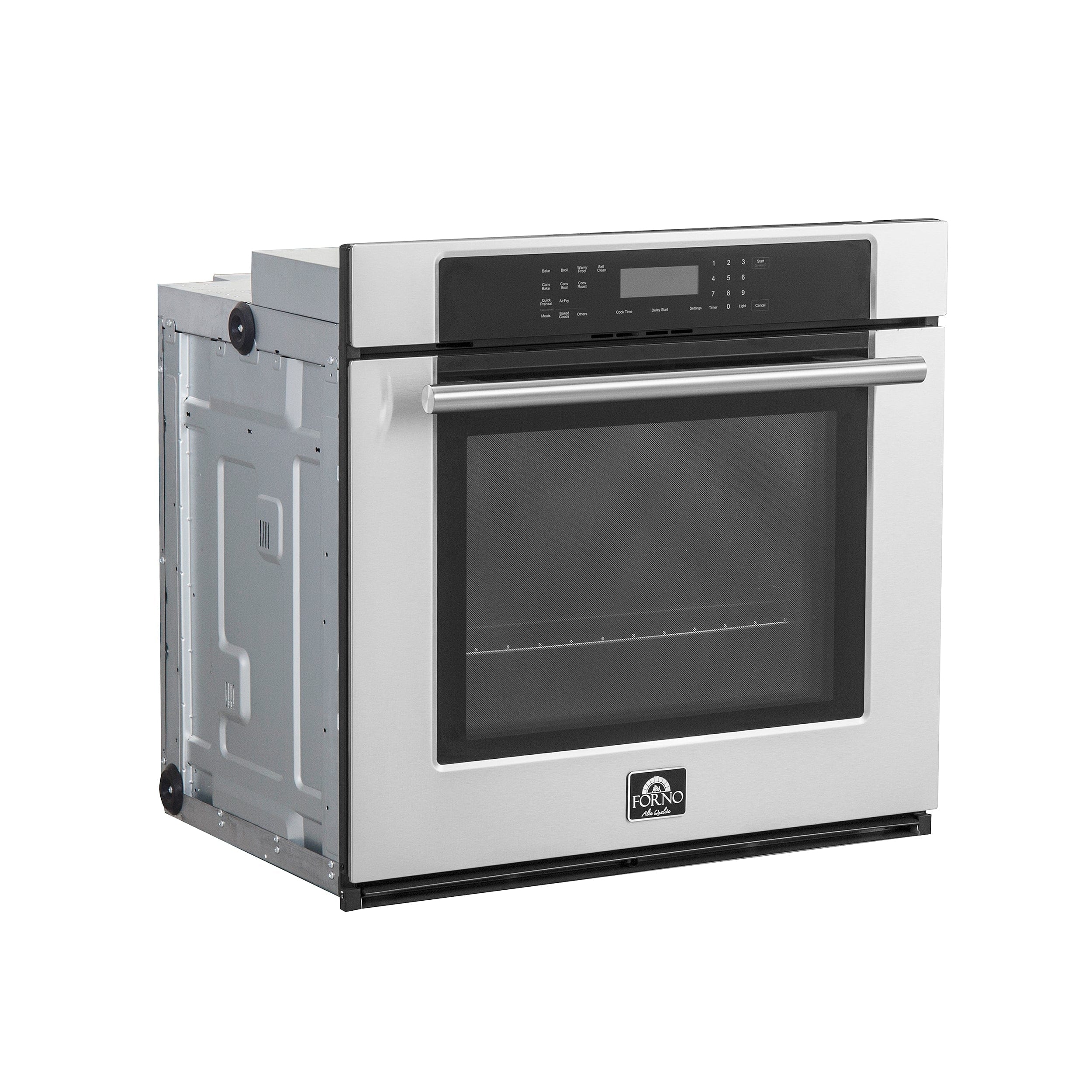 Forno 30" Built-In Single Wall Oven In Stainless Steel with Self-Clean, FBOEL1358-30 Ovens FBOEL1358-30 Luxury Appliances Direct