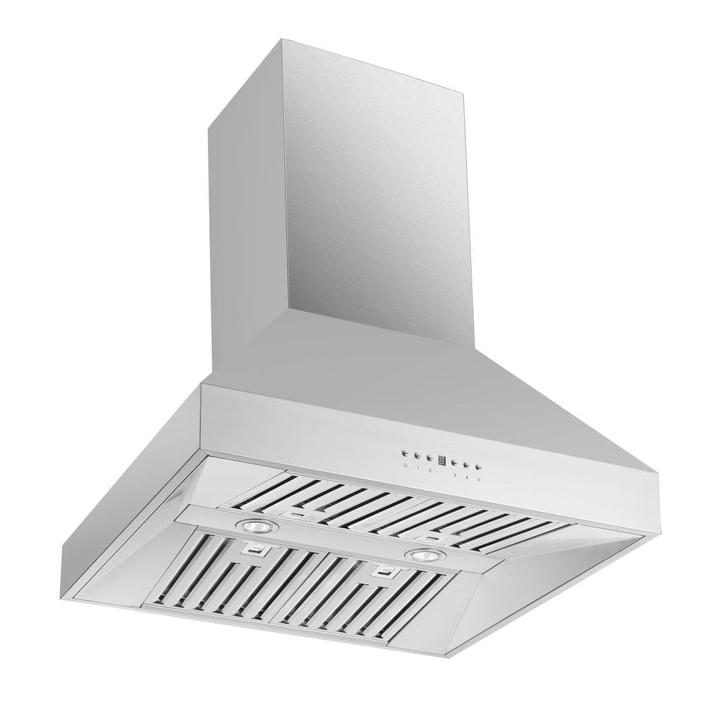 Forno 30" Island Range Hood in Stainless Steel, FRHIS5129-30 Range Hood FRHIS5129-30 Luxury Appliances Direct