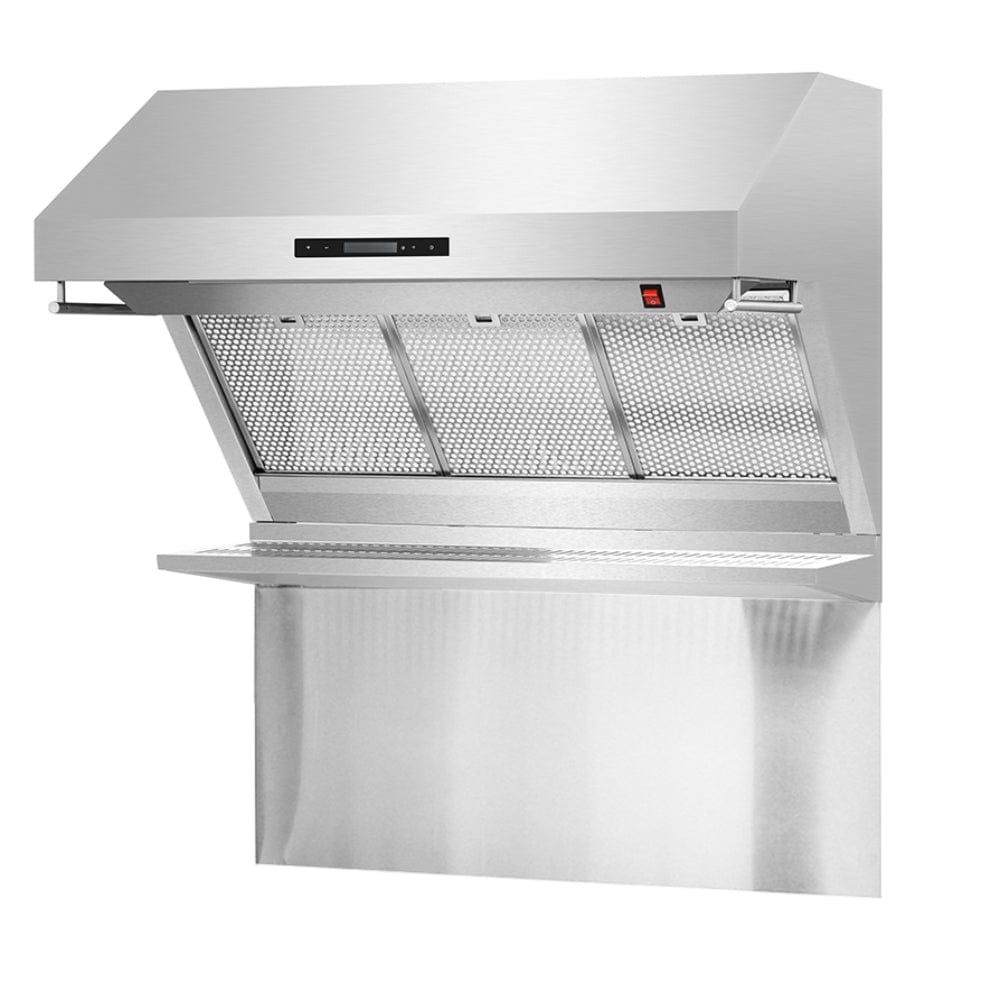 Forno 36 in. 1,200 CFM Wall Mount Range Hood and Back Splash, FRHWM5029-36HB Range Hood FRHWM5029-36HB Luxury Appliances Direct