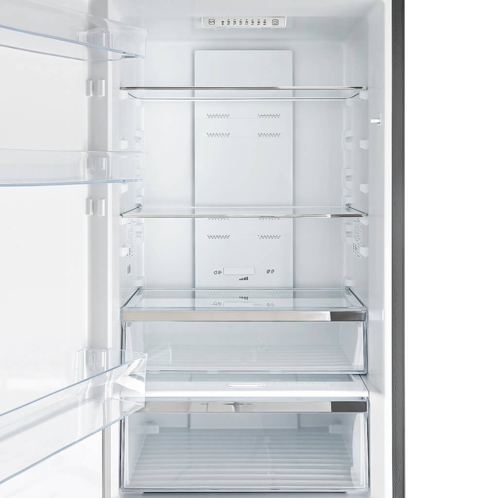 Forno 46.8" Bottom Mount 21.6 cu. ft. Refrigerator in Stainless Steel, FFFFD1778-48 Refrigerator FFFFD1778-48S Luxury Appliances Direct