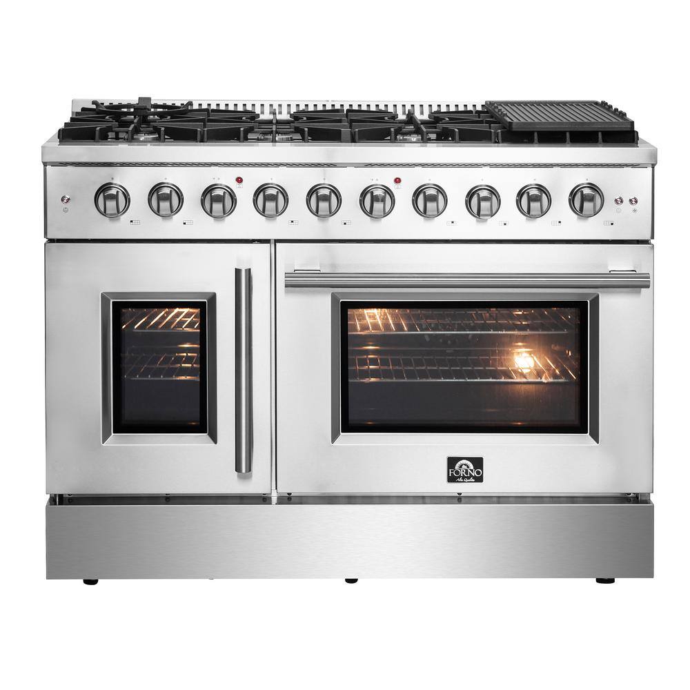 Forno FFSGS6444-48 Gas Range French Door - Thumbnail 4