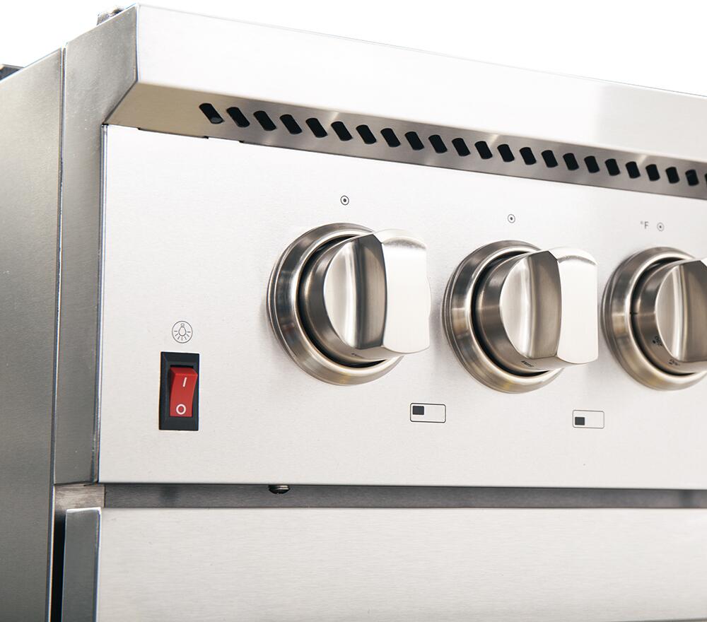 Forno 48 Inch Galiano Gas Burner and Electric Oven Range in Stainless Steel with 8 Italian Burners, FFSGS6156-48 Ranges FFSGS6156-48 Luxury Appliances Direct