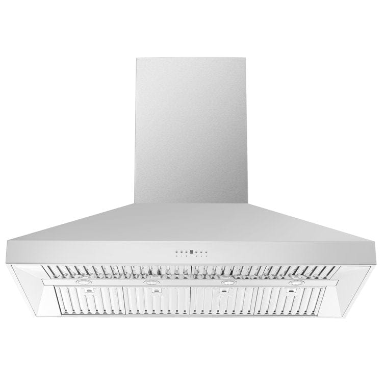 Forno 60" Island Range Hood in Stainless Steel, FRHIS5129-60 Range Hood FRHIS5129-60 Luxury Appliances Direct