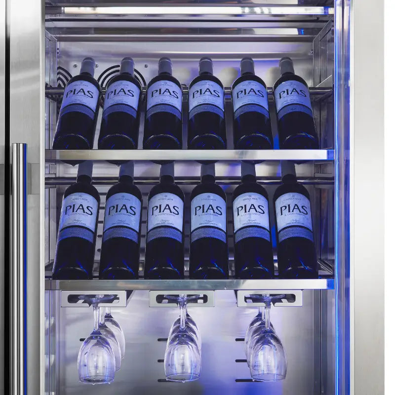 FORNO Abruzzo FWCDR6680-48S 48-Inch Dual Zone Wine Cooler – 30 Cu. Ft., 130 Bottles