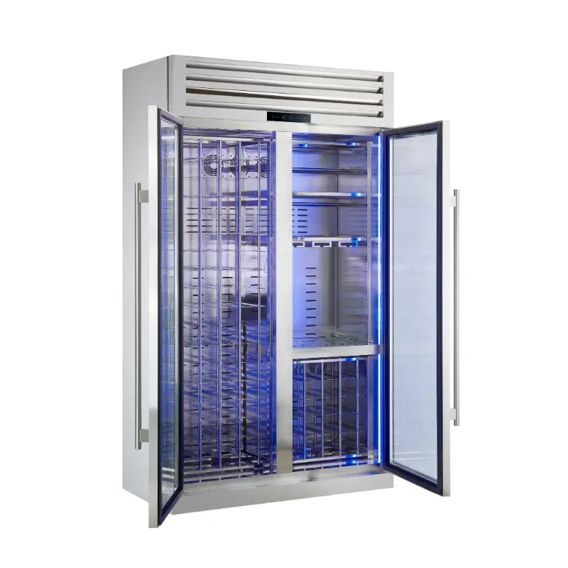 FORNO Abruzzo FWCDR6680-48S 48-Inch Dual Zone Wine Cooler – 30 Cu. Ft., 130 Bottles