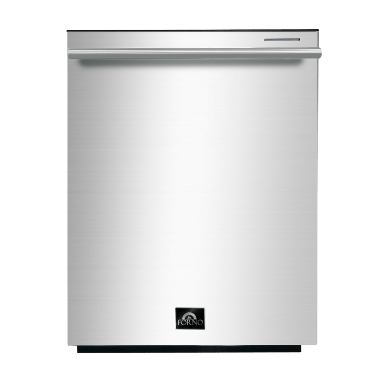 Forno Appliance Package - 30" Dual Fuel Range, 30" Range Hood, 60" Refrigerator, Dishwasher, Microwave Drawer, AP-FFSGS6125-30-W-8 Appliance Package AP-FFSGS6125-30-W-8 Luxury Appliances Direct