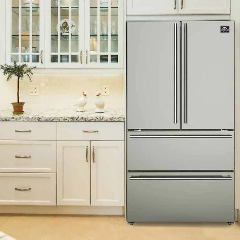 Forno Appliance Package - 36" Dual Fuel Range, Dishwasher, 36" Refrigerator, AP-FFSGS6156-36-10 Appliance Packages AP-FFSGS6156-36-10 Luxury Appliances Direct