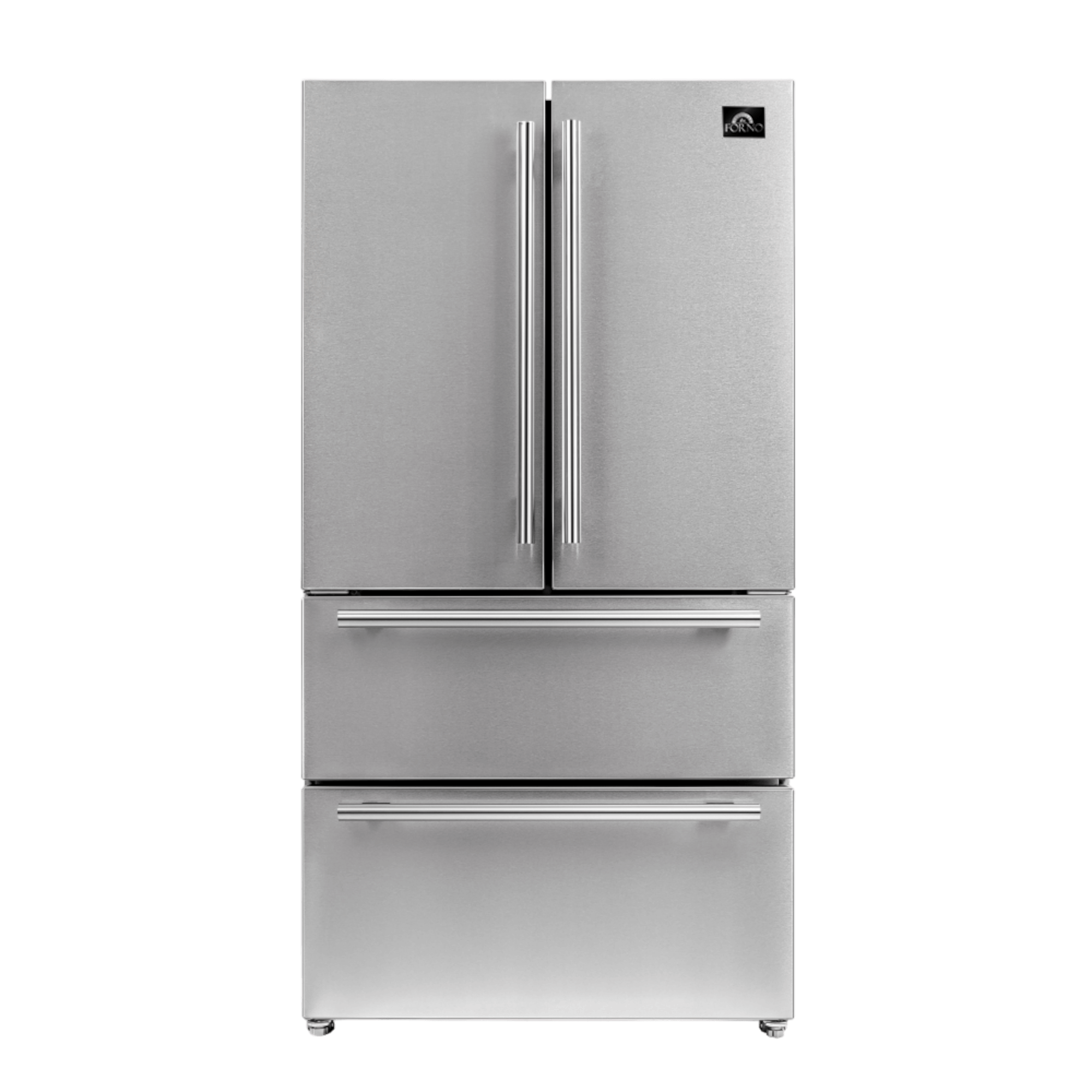 Forno Appliance Package - 48" Gas Range, 36" Refrigerator, Microwave Drawer, Dishwasher, AP-FFSGS6244-48-25 Appliance Packages AP-FFSGS6244-48-25 Luxury Appliances Direct