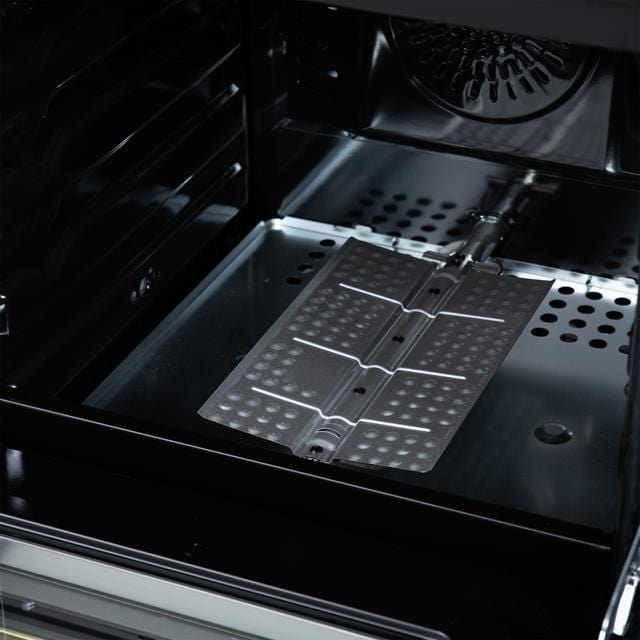 Forno Breno 24 Inch 4 Burner Gas Range in Black FFSGS6272-24BLK