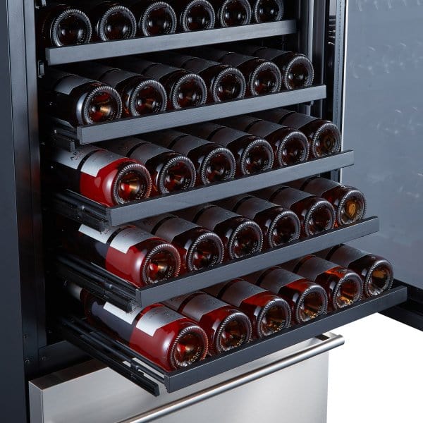 Forno Capraia 24" Dual Zone Wine-Beverage Cooler FWCDR6628-24S Wine/Beverage Coolers Combo FWCDR6628-24S Luxury Appliances Direct