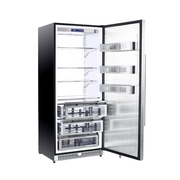 Forno Cologne 30" Freestanding Stainless Steel refrigerator FFRBI1821-30S Refrigerators FFRBI1821-30S Luxury Appliances Direct